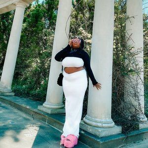 White Maxi Skirt ix XX-Large